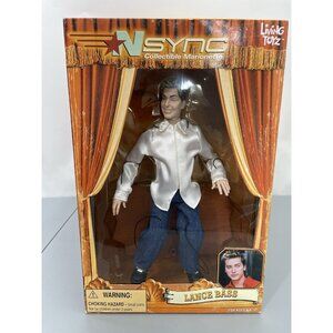 Y2K NSync Lance Bass Collectible Marionette Doll Living Toyz 2000 Open Box